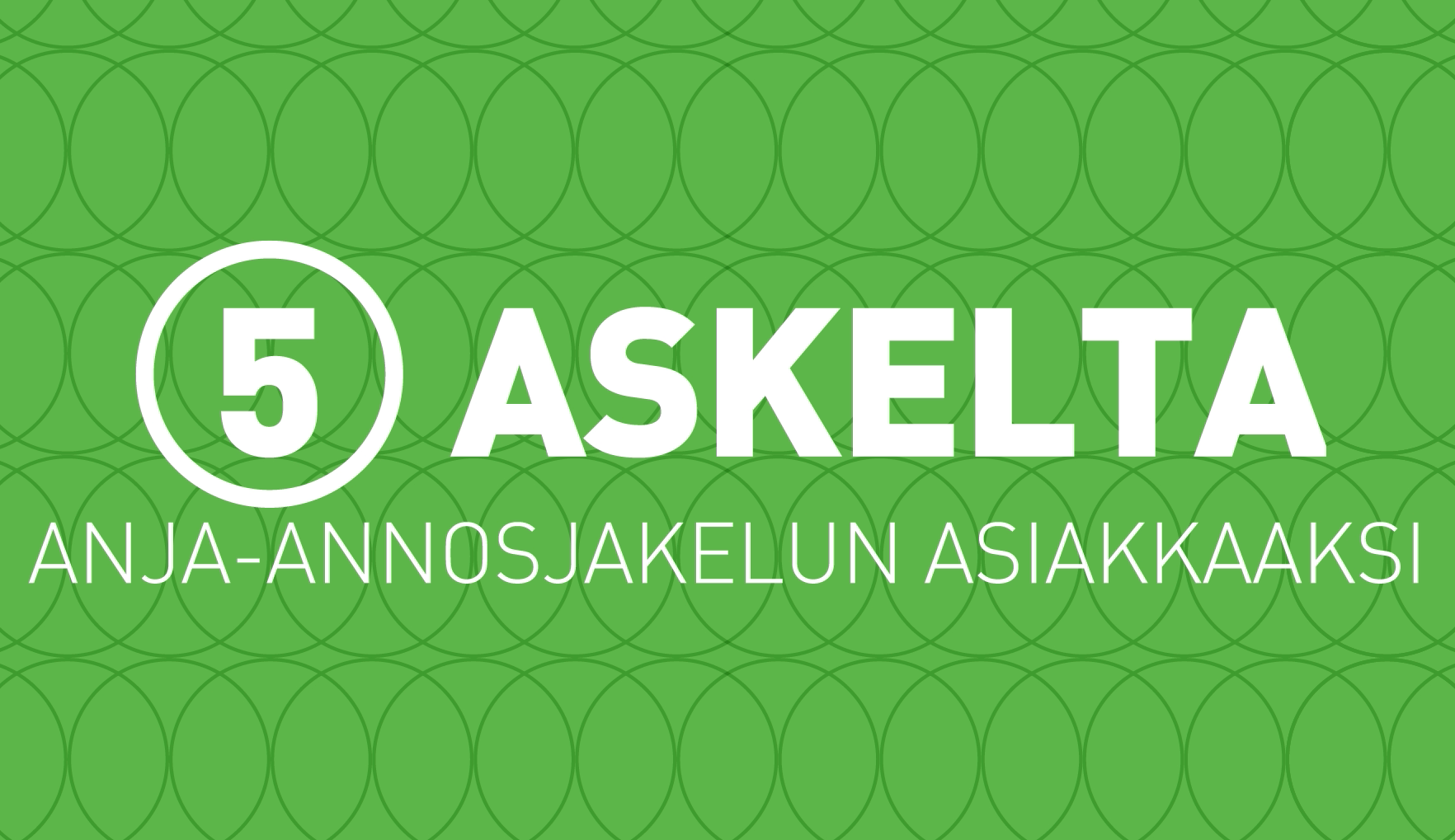 Katso uusi 5 askelta Anja-annosjakelun asiakkaaksi -video!